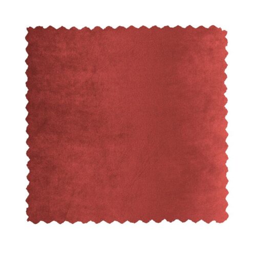 Sara Poef Laag rond Velvet Framboosrood 36cm