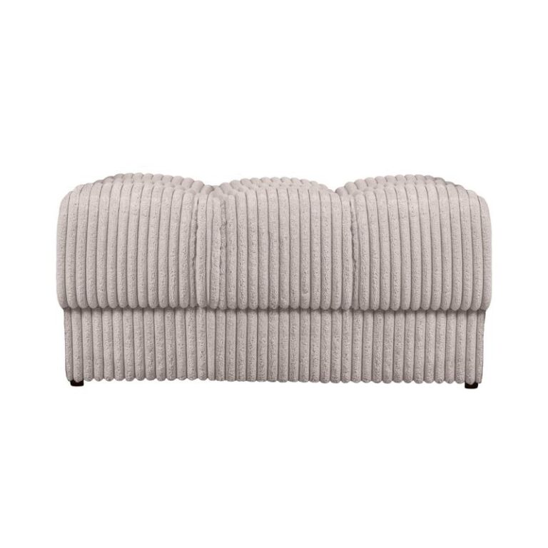 Second Date Hocker Ribstof Naturel 82cm