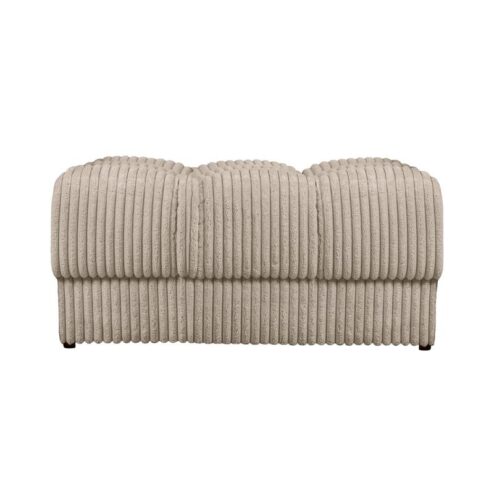 Second Date Hocker Ribstof Travertin 82cm