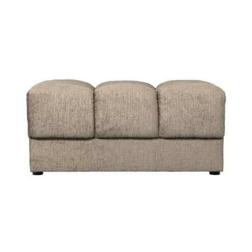 Second Date Hocker Structure Velvet Wheatfield 82cm