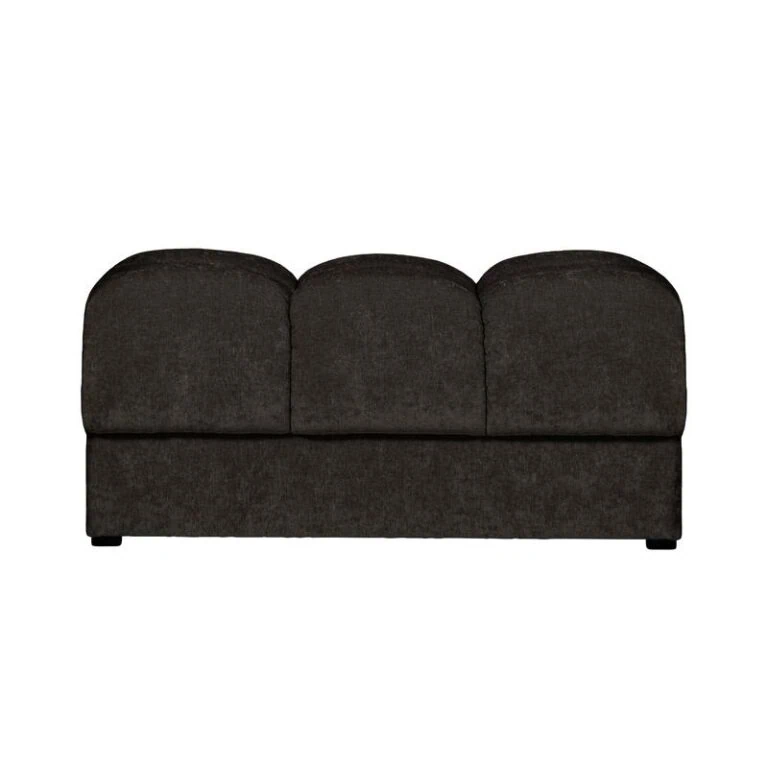 Second Date Hocker Velvet Antraciet 82cm