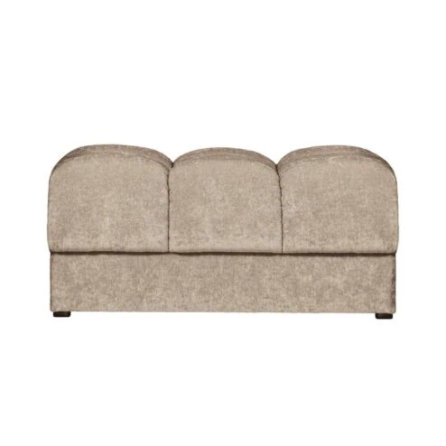 Second Date Hocker Velvet Nougat 82cm