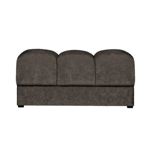 Second Date Hocker Velvet Warmgrijs 82cm