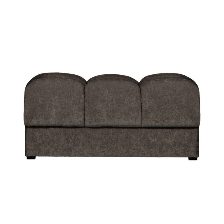 Second Date Hocker Velvet Warmgrijs 82cm