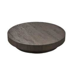 Shield Too Salontafel rond Donkerbruin 100cm