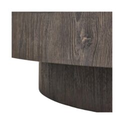 Shield Too Salontafel rond Donkerbruin 100cm