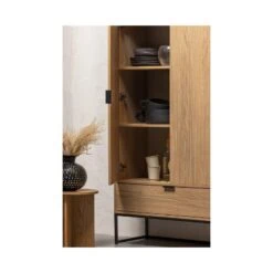 Silas Wandkast 2-Deurs Eiken Decor 85cm