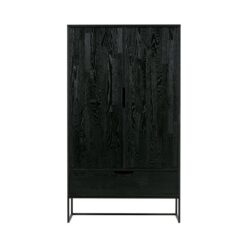 Silas Wandkast 2-Deurs Essen Blacknight 85cm