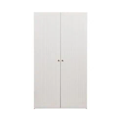Sipke Kledingkast Grenen Wit 110cm