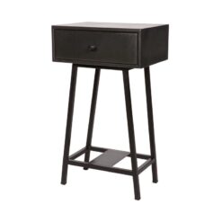Skybox Sidetable Mangohout Zwart 40cm