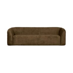 Sloping 3-Zits Bank Structure Velvet Brass 240cm