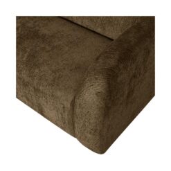 Sloping 3-Zits Bank Structure Velvet Brass 240cm