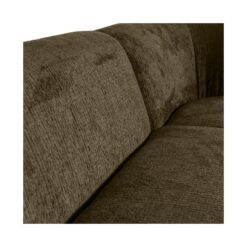 Sloping Hoekbank Rechts Structure Velvet Bonsai