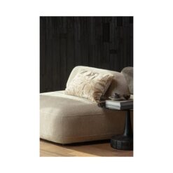 Soya Bijzettafel rond Glas Zwart 60cm