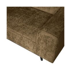 Statement Hoekbank Links Structure Velvet Brass