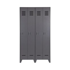 Stijn Lockerkast 2-Deurs Steel Grey 103cm