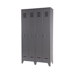 Stijn Lockerkast 2-Deurs Steel Grey 103cm