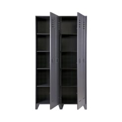 Stijn Lockerkast 2-Deurs Steel Grey 103cm