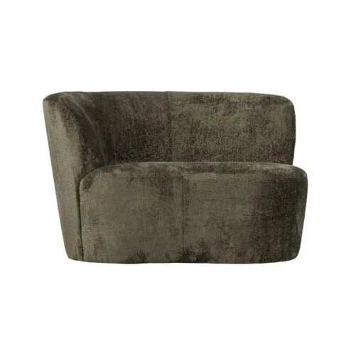 Stone Bankje Links Warm Groen 112cm