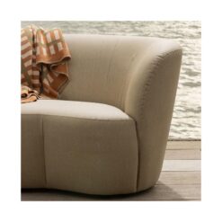 Stone Tuin Bankje Rechts Zand 112cm