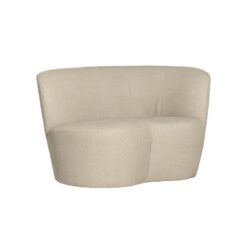 Stone Tuin Bankje Rechts Zand 112cm