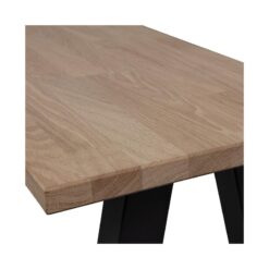 Tablo Eetkamerbank Eiken met Utrecht Poot 160cm