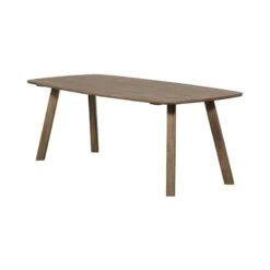 Tablo Eettafel deens ovaal DL Eikenhout cashmere brown 180cm