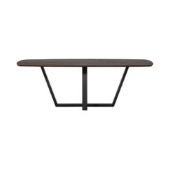 Tablo Eettafel deens ovaal DL Eikenhout mystic brown 220cm