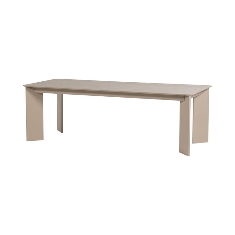 Tablo Eettafel rechthoek Eikenhout dakargrau 240cm