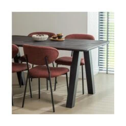 Tablo Eettafel rechthoek Eikenhout mystic brown 160cm