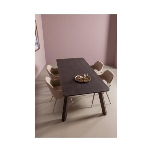 Tablo Eettafel rechthoek Eikenhout mystic brown 200cm