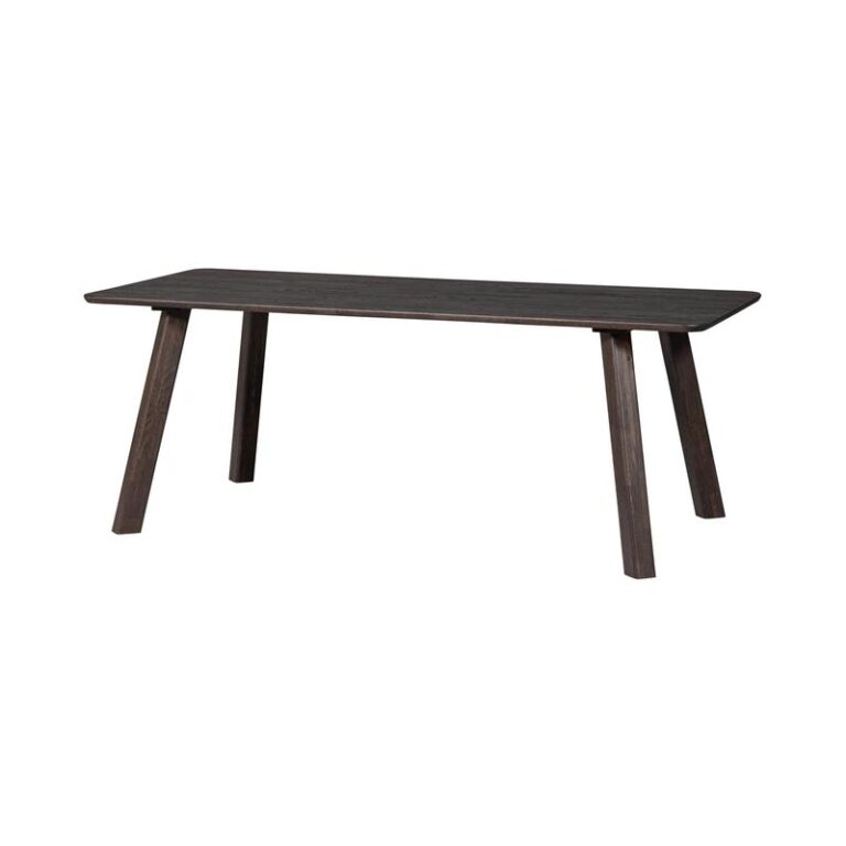Tablo Eettafel rechthoek Eikenhout mystic brown 200cm