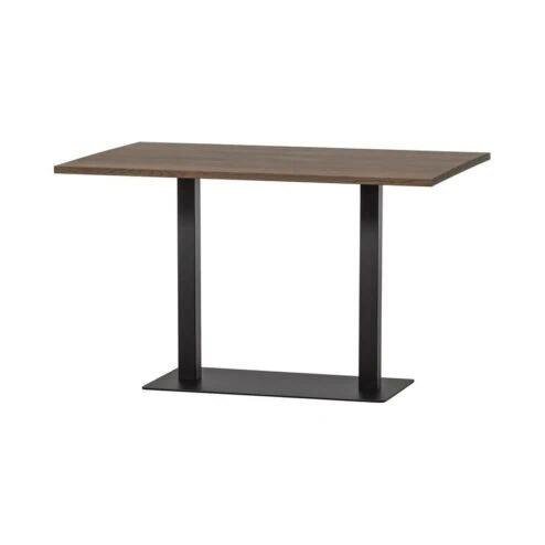 Tablo Eettafel rechthoek VL Eikenhout cashmere brown 120cm