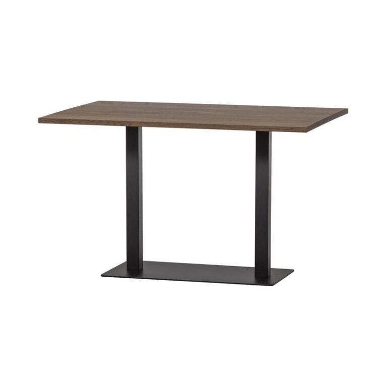 Tablo Eettafel rechthoek VL Eikenhout cashmere brown 120cm