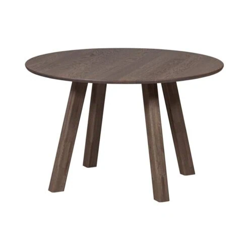 Tablo Eettafel rond DL Eikenhout cashmere brown 120cm