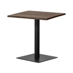 Tablo Eettafel vierkant VL Eikenhout cashmere brown 80cm