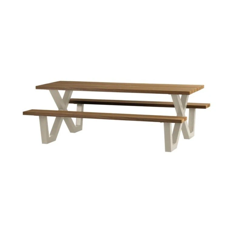 Tablo Picknicktafel Ayoushout met zand poot