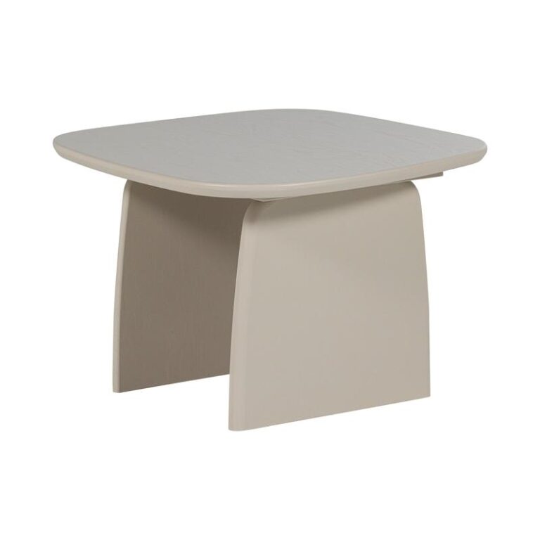 Tablo Salontafel organisch Eikenhout dakargrau 60cm