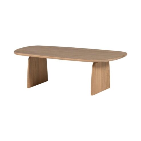 Tablo Salontafel organisch Eikenhout naturel 110cm