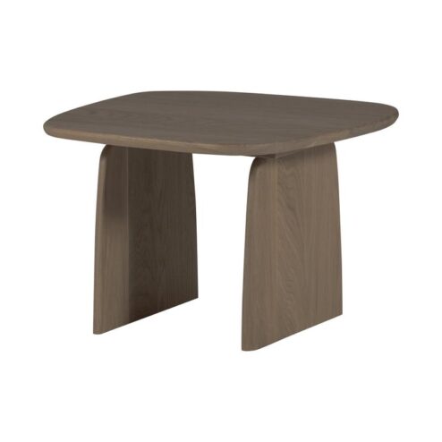 Tablo Salontafel organisch Eikenhout pebble grey 60cm