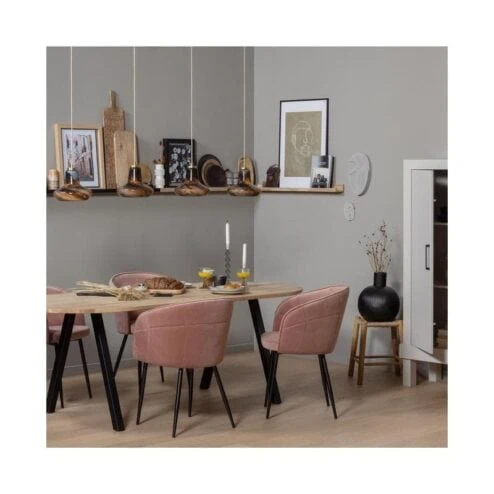 Tablo Tafelblad Ovaal Eiken Onbehandeld 220cm