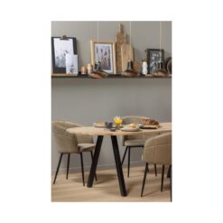 Tablo Tafelblad Ovaal Eiken Onbehandeld 220cm