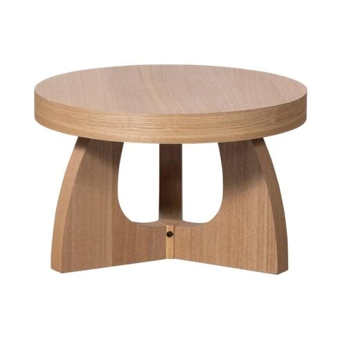 Tala Bijzettafel MDF Rond Naturel 55cm