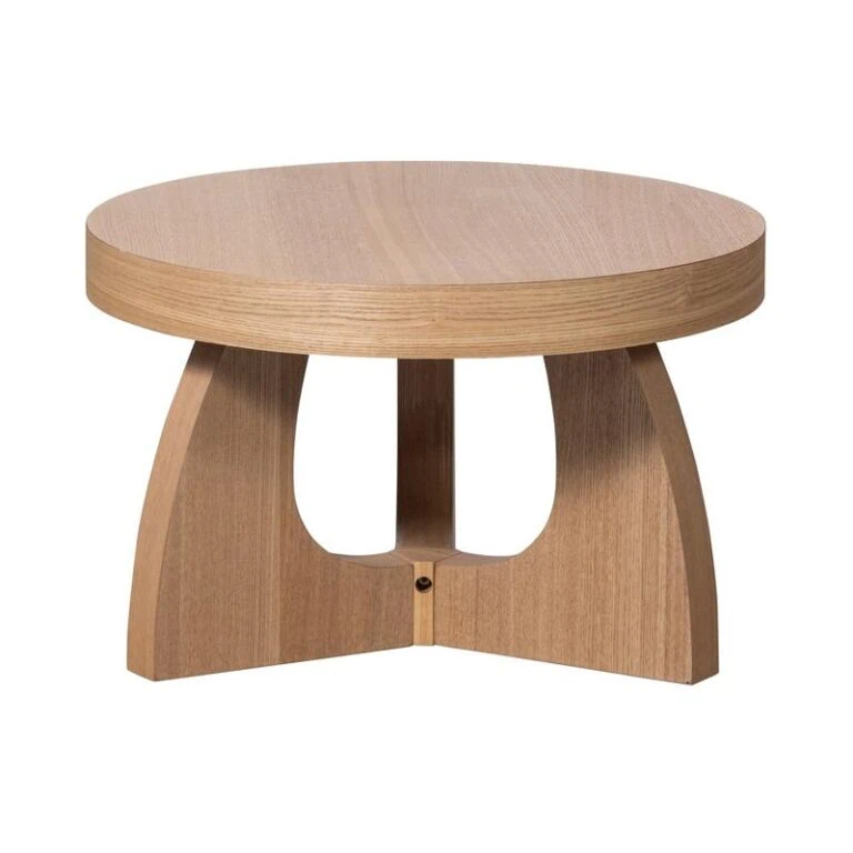 Tala Bijzettafel MDF Rond Naturel 55cm