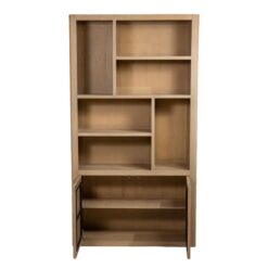 Tenna Boekenkast XL naturel mangohout 120cm