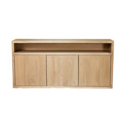 Tenna Dressoir naturel mangohout 180cm