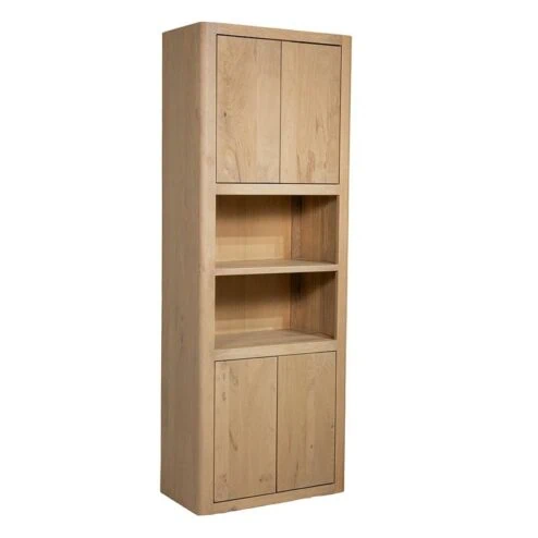 Tenna Vakkenkast naturel mangohout 80cm