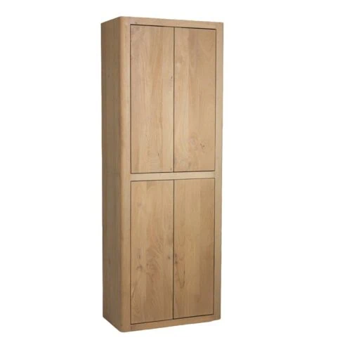 Tenna Wandkast naturel mangohout 80cm