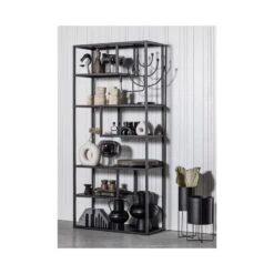 Teun Vakkenkast Zwart 85cm