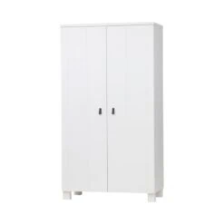 Ties Kledingkast Grenen Wit 111cm